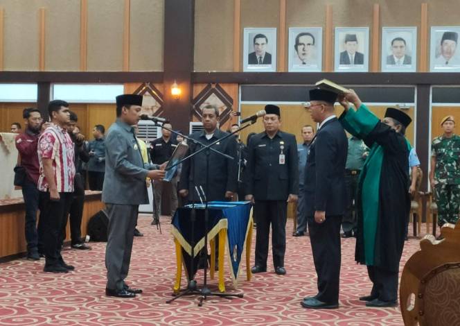 Indra Pomi Dilantik Sebagai Pj Sekda Ini Tugas Penting Dari Muflihun